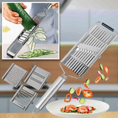 Feliator multifuncțional pentru legume | SLICEIEST (4 lame GRATUITE)