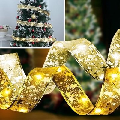 Panglică strălucitoare de Crăciun (500 cm) | SHINESTRAP