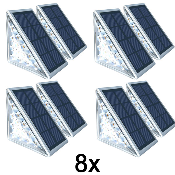 4x Lampă solară impermeabilă (2 buc) | LUMOSTEP
